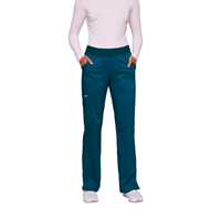 Pantalones tipo cargo de tiro medio mujer