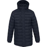 Parka ligera acolchada con capucha para hombre