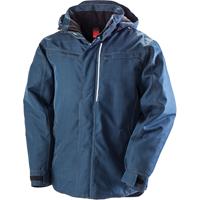 Parka resistente "efecto denim"