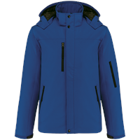 Parka softshell acolchada con capucha hombre