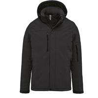 Parka softshell acolchada con capucha hombre