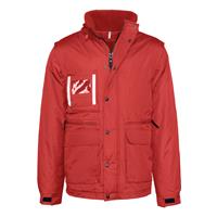 Parka workwear con mangas amovibles hombre