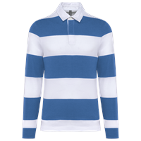 Polo a rayas manga larga unisex