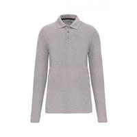 Polo antibacteriano manga larga hombre