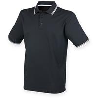 Polo cool plus® con ribete