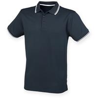Polo cool plus® con ribete