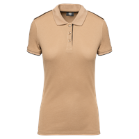 Polo day to day contrastado mujer