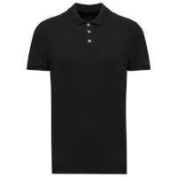 Polo de punto piqué manga corta hombre