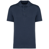 Polo ecorresponsable efecto lavado de punto jersey hombre