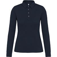 Polo jersey manga larga mujer