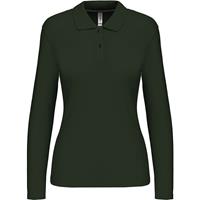 Polo manga larga mujer
