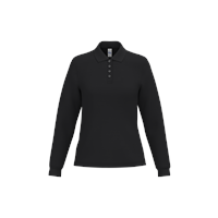 Polo punto piqué lsl mujer