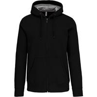 Sudadera capucha y cremallera