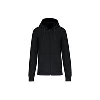 Sudadera con capucha y cremallera ecorresponsable hombre