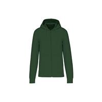 Sudadera con capucha y cremallera ecorresponsable hombre
