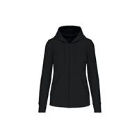 Sudadera con capucha y cremallera ecorresponsable mujer
