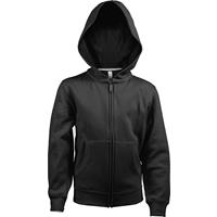 Sudadera capucha y cremallera niños
