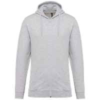 Sudadera capucha y cremallera unisex