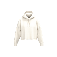 Sudadera crop con capucha mujer