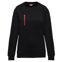 Sudadera day to day con bolsillo de cremallera contrastada