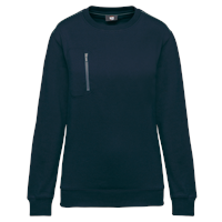 Sudadera day to day con bolsillo de cremallera contrastada