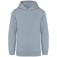 Sudadera  ecorresponsable con capucha infantil