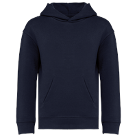 Sudadera ecorresponsable con capucha oversize infantil
