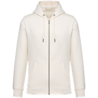 Sudadera ecorresponsable con cremallera y capucha unisex