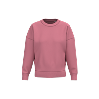 Sudadera ecorresponsable cuello redondo hombros caídos mujer