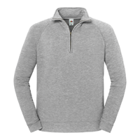 Sudadera iconic premium con cremallera para hombre