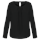 Blusa crepe manga larga mujer