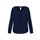 Blusa crepe manga larga mujer