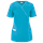 Blusa polialgodón con botones a presión mujer