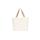 Bolsa shopper reciclada grande con fuelle en el fondo