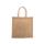 Bolsa estilo tote de tela de yute, modelo grande