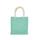 Bolsa estilo tote de tela de yute, modelo pequeño