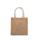 Bolsa estilo tote de tela de yute, modelo pequeño