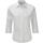 Camisa entallada mangas 3/4 mujer