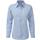 Camisa espiga manga larga mujer