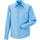 Camisa moderna sin plancha manga larga hombre
