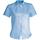 Camisa no-plancha manga corta mujer