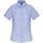 Camisa popelina manga corta mujer