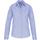 Camisa popelina manga larga mujer
