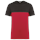 Camiseta bicolor ecorresponsable manga corta - unisex