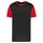 Camiseta multideporte bicolor infantil de manga corta