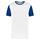 Camiseta multideporte bicolor infantil de manga corta