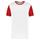 Camiseta multideporte bicolor infantil de manga corta