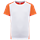 Camiseta de deporte ecorresponsable bicolor infantil