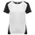 Camiseta de deporte ecorresponsable bicolor mujer