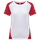 Camiseta de deporte ecorresponsable bicolor mujer